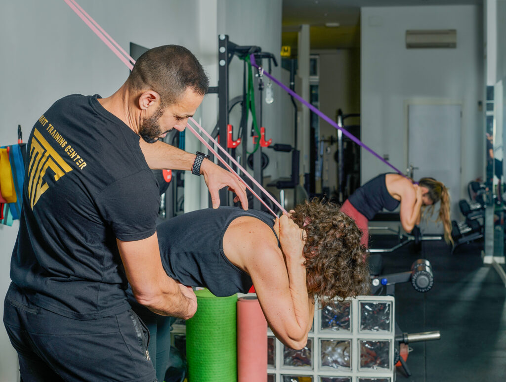 entrenador personal valencia - mujer haciendo deporte