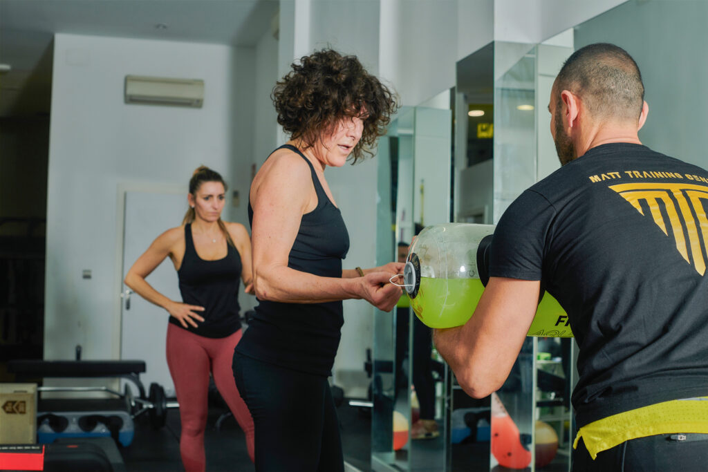 entrenamiento personalizado para lesiones en valencia - peso